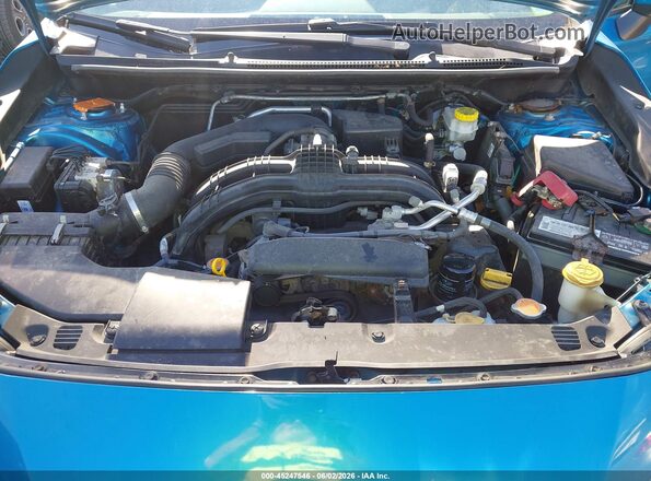 4S3GTAL69J1704706 2018 SUBARU IMPREZA Blue Հետևի տեսք