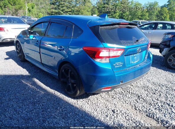 4S3GTAL69J1704706 2018 SUBARU IMPREZA Blue Հետևի ձախ