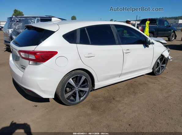 4S3GTAM61H3744078 2017 SUBARU IMPREZA White უკანა მარჯვენა