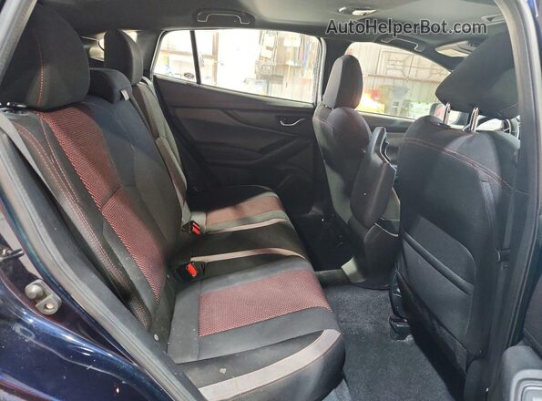 4S3GTAM62L3700969 2020 SUBARU IMPREZA Blue Rear interior view