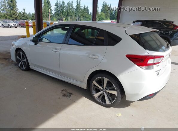 4S3GTAM63K3749659 2019 SUBARU IMPREZA White Tył lewy