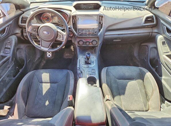 4S3GTAM64H3748383 2017 SUBARU IMPREZA Фиолетовый Вид панели приборов