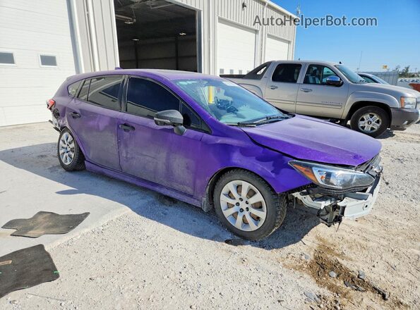 4S3GTAM64H3748383 2017 SUBARU IMPREZA Фиолетовый Передняя правая четверть