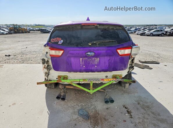 4S3GTAM64H3748383 2017 SUBARU IMPREZA Фиолетовый Вид сзади