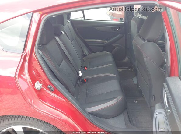 4S3GTAM66K3757559 2019 SUBARU IMPREZA Red Vista de la etiqueta del VIN