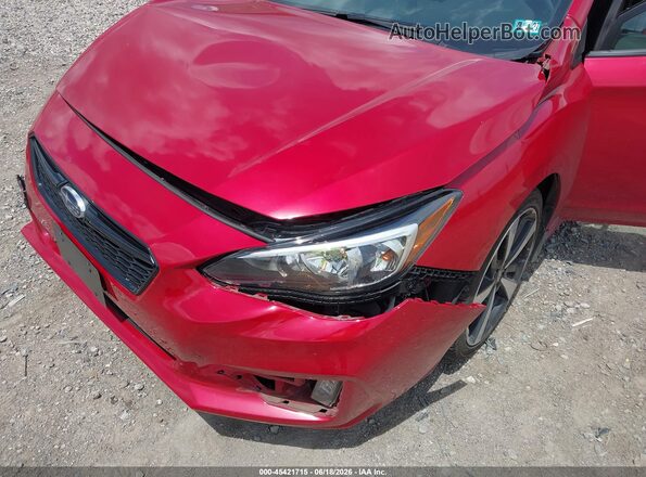 4S3GTAM66K3757559 2019 SUBARU IMPREZA Red 
