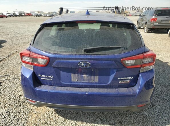 4S3GTAM67P3712024 2023 SUBARU IMPREZA Blue Widok z tyłu