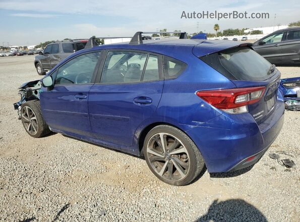 4S3GTAM67P3712024 2023 SUBARU IMPREZA Blue Tył lewy