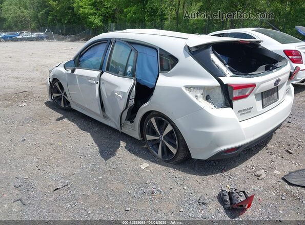 4S3GTAM68H3754980 2017 SUBARU IMPREZA White Tył lewy