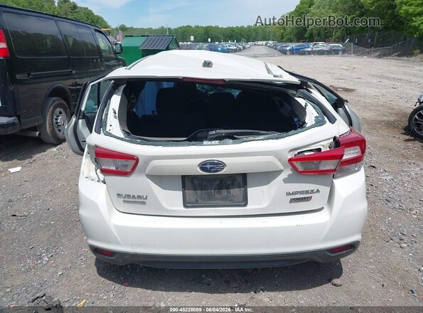 4S3GTAM68H3754980 2017 SUBARU IMPREZA White 