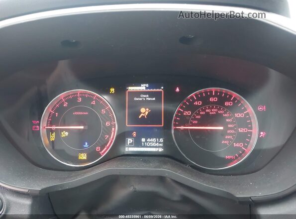 4S3GTAM6XH3713220 2017 SUBARU IMPREZA Gray Vista de los asientos traseros