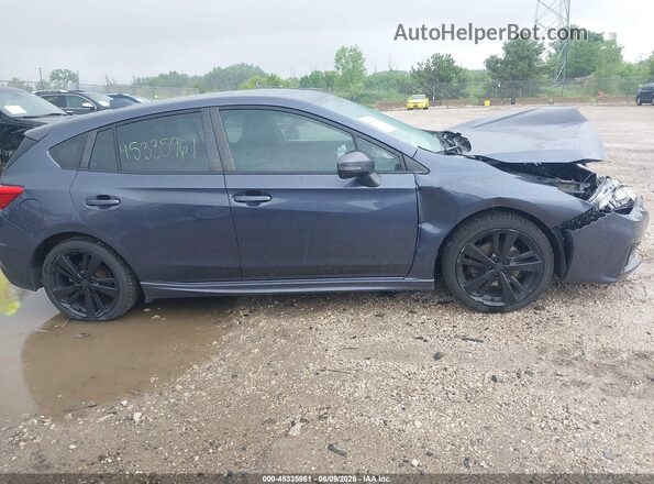 4S3GTAM6XH3713220 2017 SUBARU IMPREZA Gray Vista interior trasera