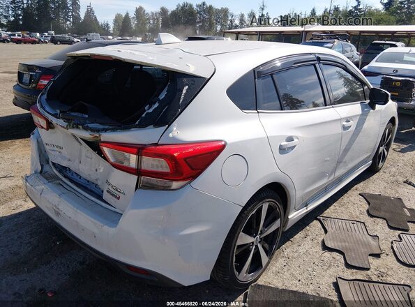 4S3GTAM6XJ3704345 2018 SUBARU IMPREZA White Հետևի աջ
