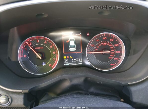 4S3GTAM6XJ3704345 2018 SUBARU IMPREZA White Հետևի նստատեղերի տեսք