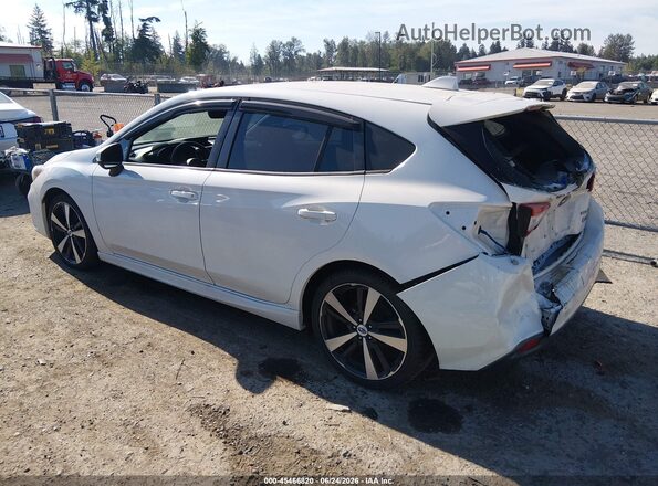 4S3GTAM6XJ3704345 2018 SUBARU IMPREZA White Հետևի ձախ