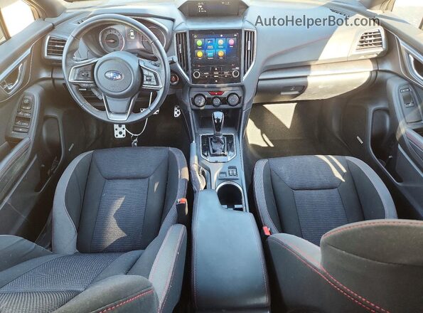 4S3GTAM6XK3705349 2019 SUBARU IMPREZA Blue Dashboard view
