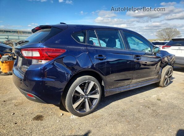 4S3GTAM6XK3705349 2019 SUBARU IMPREZA Blue Rear right