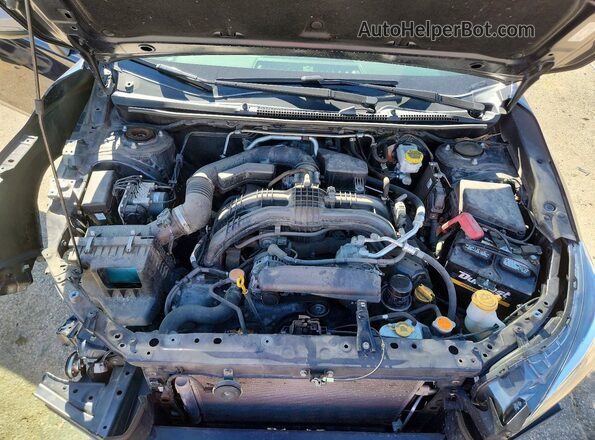 4S3GTAM6XK3705349 2019 SUBARU IMPREZA Blue Rear interior view