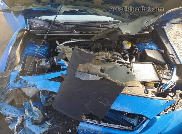 4S3GTAT62N3701298 2022 SUBARU IMPREZA Blue უკანა სალონის ხედი