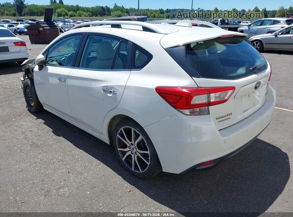 4S3GTAT64J3716119 2018 SUBARU IMPREZA White Tył lewy