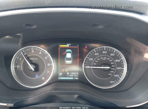 4S3GTAT64J3716119 2018 SUBARU IMPREZA White Widok tylnych siedzeń
