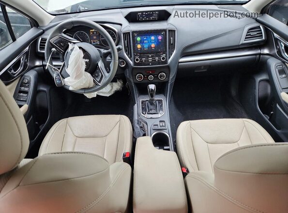 4S3GTAT67K3743008 2019 SUBARU IMPREZA White Вид панелі приладів