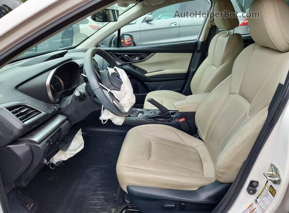 4S3GTAT67K3743008 2019 SUBARU IMPREZA White Вид салону спереду
