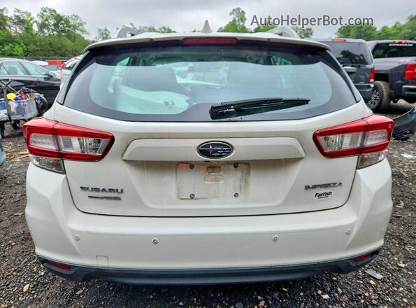 4S3GTAT67K3743008 2019 SUBARU IMPREZA White Вид ззаду