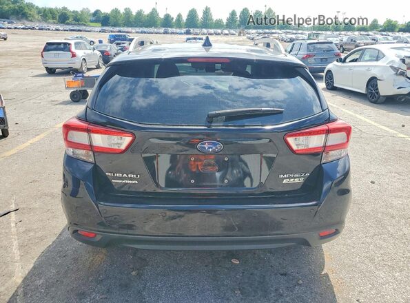 4S3GTAU69H3743423 2017 SUBARU IMPREZA Black 