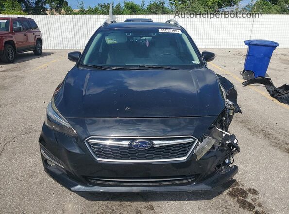 4S3GTAU69H3743423 2017 SUBARU IMPREZA Black 