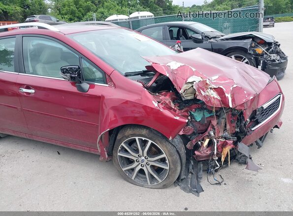 4S3GTAU69K3749178 2019 SUBARU IMPREZA Красный 