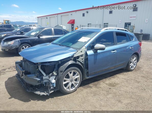 4S3GTAU6XJ3725874 2018 SUBARU IMPREZA Blue 