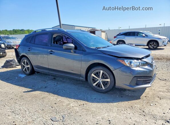 4S3GTAV63M3710913 2021 SUBARU IMPREZA Угольный Передняя правая четверть