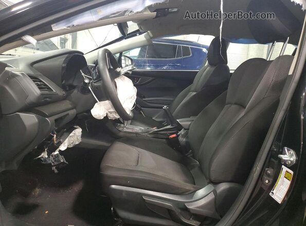 4S3GTAV64P3703019 2023 SUBARU IMPREZA Black Вид салону спереду