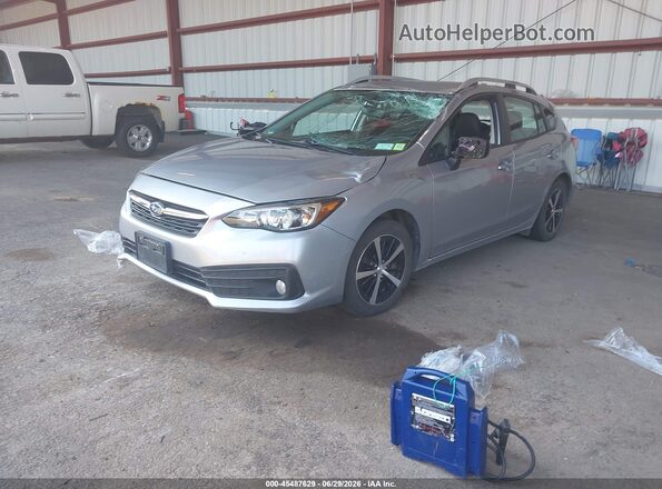 4S3GTAV64P3710763 2023 SUBARU IMPREZA Silver Przód lewy