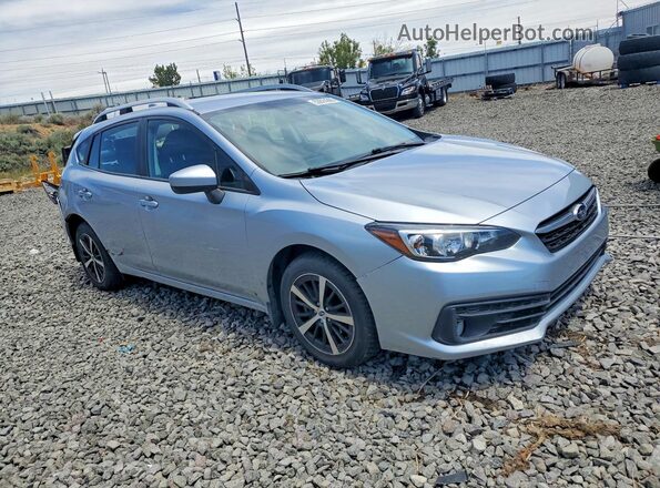 4S3GTAV66N3714892 2022 SUBARU IMPREZA Серебряный Передняя правая четверть