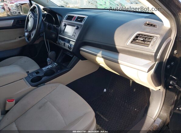 4S4BSAAC0G3260095 2016 SUBARU OUTBACK Черный Вид салона спереди