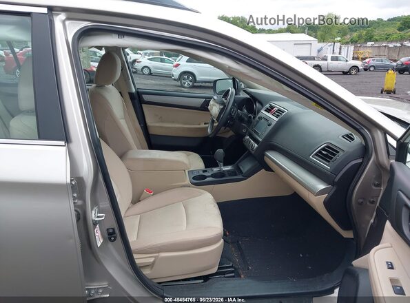 4S4BSAAC0H3285466 2017 SUBARU OUTBACK Бежевый Вид салона спереди