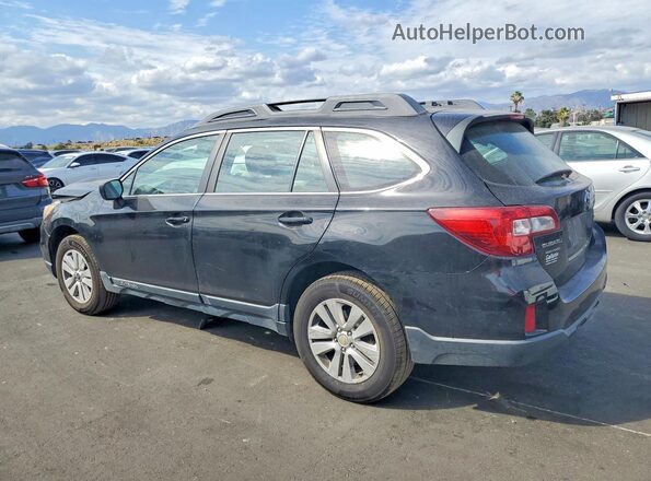 4S4BSAAC1H3230623 2017 SUBARU OUTBACK Black Rear left
