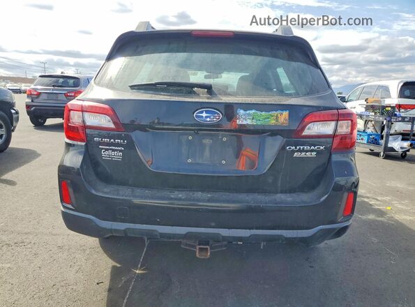 4S4BSAAC1H3230623 2017 SUBARU OUTBACK Black Rear view