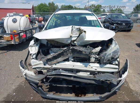 4S4BSAAC1H3250158 2017 SUBARU OUTBACK Белый Вид спереди