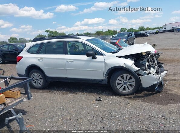 4S4BSAAC1H3250158 2017 SUBARU OUTBACK Белый Панорамный вид салона 360°