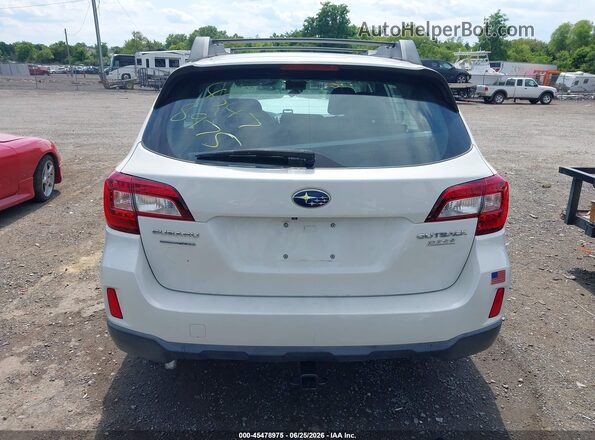 4S4BSAAC1H3250158 2017 SUBARU OUTBACK Белый 
