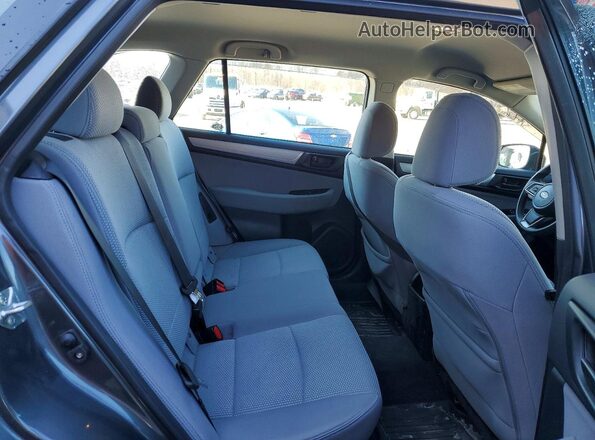 4S4BSAAC1J3296465 2018 SUBARU OUTBACK Gray Vista interior trasera