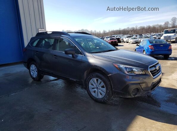 4S4BSAAC1J3296465 2018 SUBARU OUTBACK Gray Delantero derecho