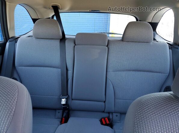 4S4BSAAC1J3296465 2018 SUBARU OUTBACK Gray Vista de los asientos traseros