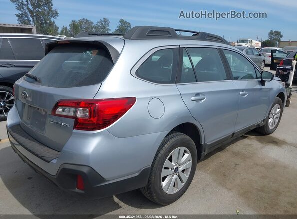 4S4BSAAC2J3329053 2018 SUBARU OUTBACK Light Blue Задняя правая четверть