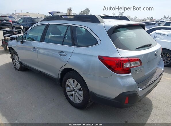4S4BSAAC2J3329053 2018 SUBARU OUTBACK Light Blue Задняя левая четверть