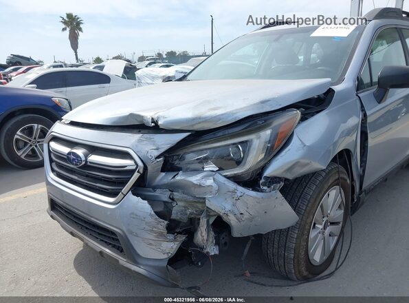 4S4BSAAC2J3329053 2018 SUBARU OUTBACK Light Blue Вид спереди