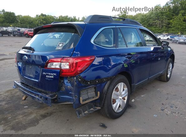 4S4BSAAC4G3219730 2016 SUBARU OUTBACK Blue Tył prawy